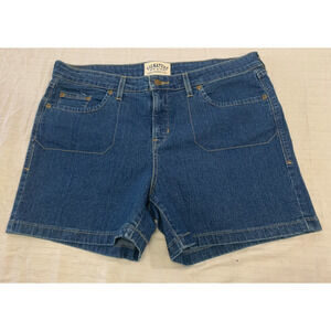 🫐🫐🫐  SIGNATURE LEVI STRAUSS WOMENS JEANS SHORTS SIZE 14 🫐🫐🫐